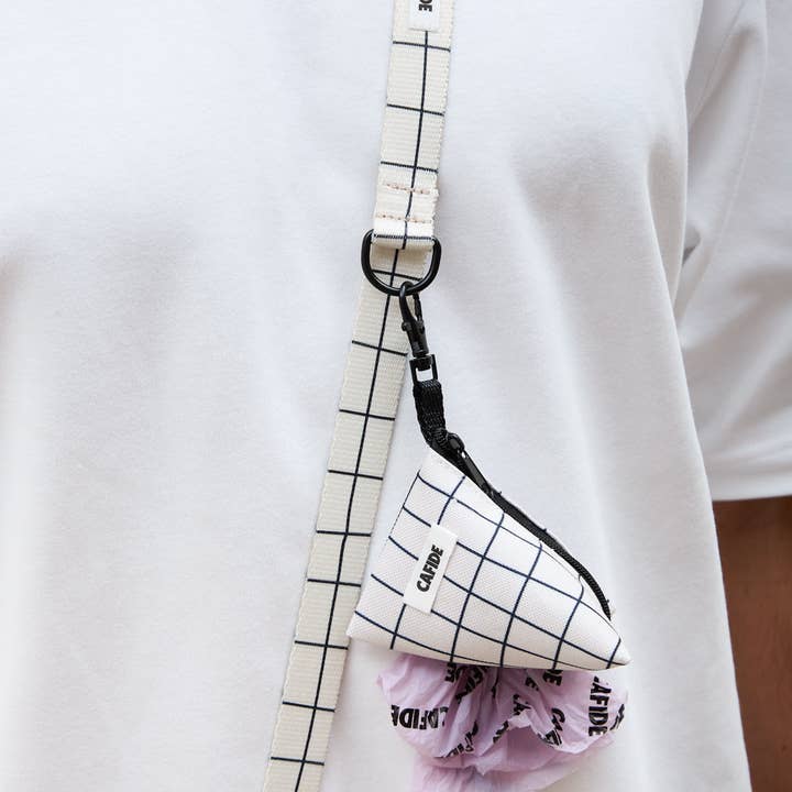 CAFIDE - Wholesale Pet carrier – Dog - Recycled PET Bag Holder Line Design Beige, Juno1