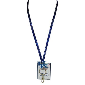 Kentucky Wildcats Keychain Lanyard Magic Glitter Pendant for wholesale by Jenkins Enterprises