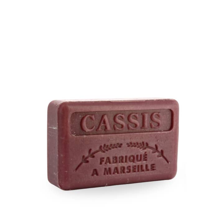 Au Savon de Marseille - Wholesale Bar Soap - Cassis - French soap with organic shea butter 125g0