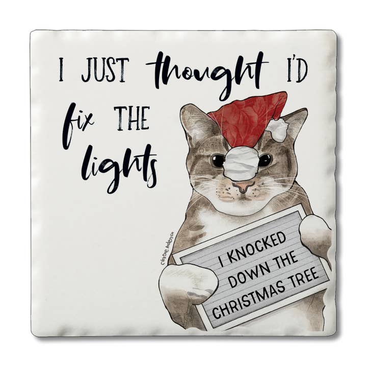 CounterArt/Highland Home/Thirstystone/CoasterStone - Wholesale Retailer Display - Home & Living - Naughty Pets Pre-Packed Single Coaster Display