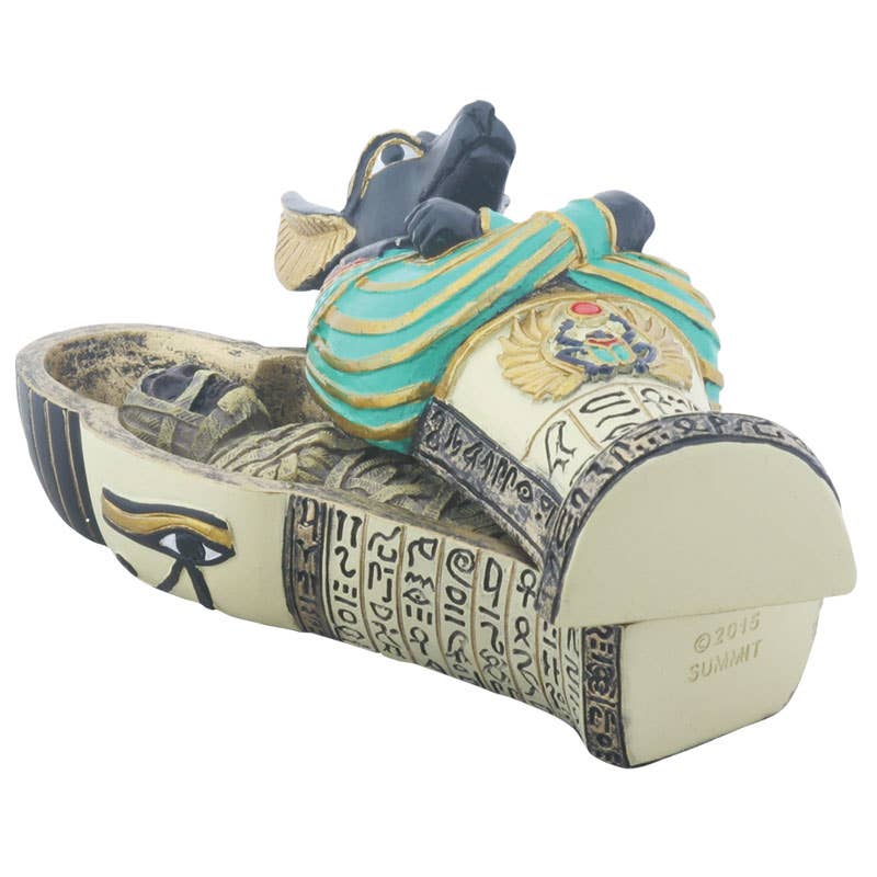 Pacific Trading - Wholesale Decorative Figurine - Egyptian Anubis Coffin with Mummy3