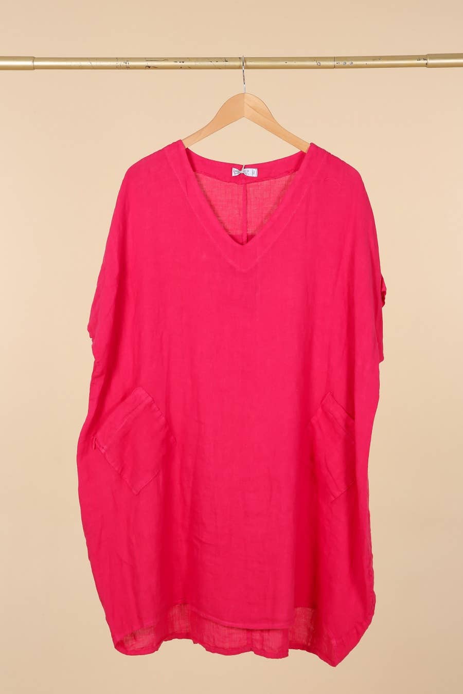 la maison des fibres naturelles - Wholesale Tunic - Women's - Tunic 62804 100% linen made in Italy4