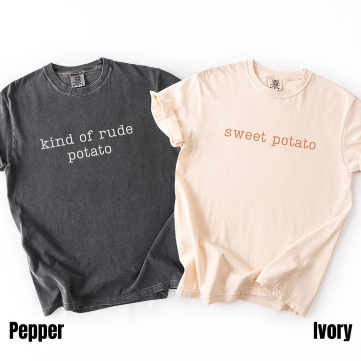 Glaime - Wholesale T-Shirt (Graphic) - Women's - Thanksgiving Comfort Colors Tee, Turkey Day Sweater1