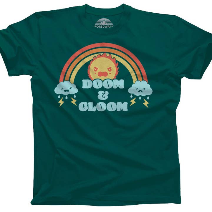 Boredwalk - Wholesale Screen Printed T-Shirt - Men's - Men's Doom and Gloom T-Shirt1