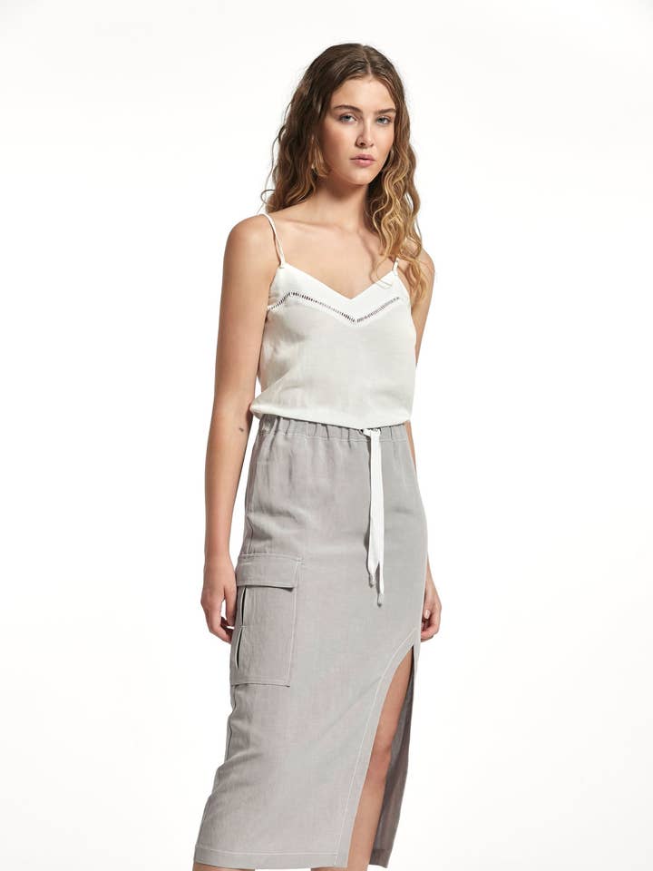 Vatikan Nederdel Viskose Linned for engroshandel hos OKY