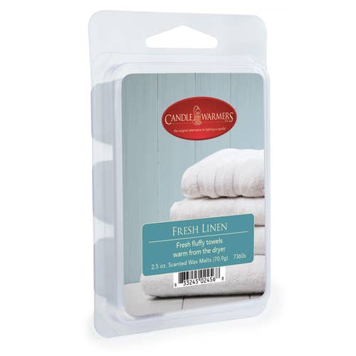 Fresh Linen Wax Melts 2.5oz - RRP $7.95 for wholesale by Candle Warmers Australia