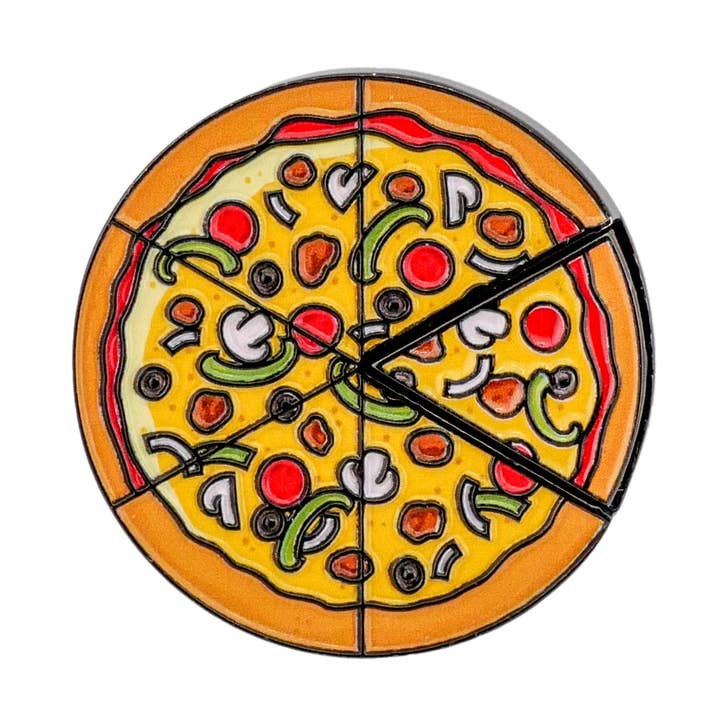 Supreme Pizza "Slice" Premium Ball Marker for wholesale by Ballmarkers.com