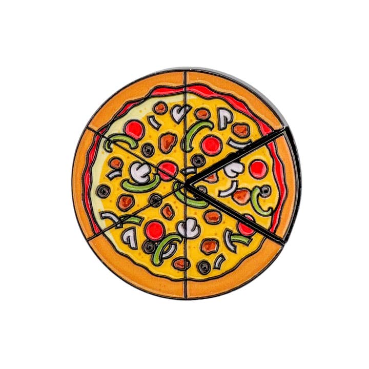 Supreme Pizza "Slice" Premium Ball Marker for wholesale by Ballmarkers.com