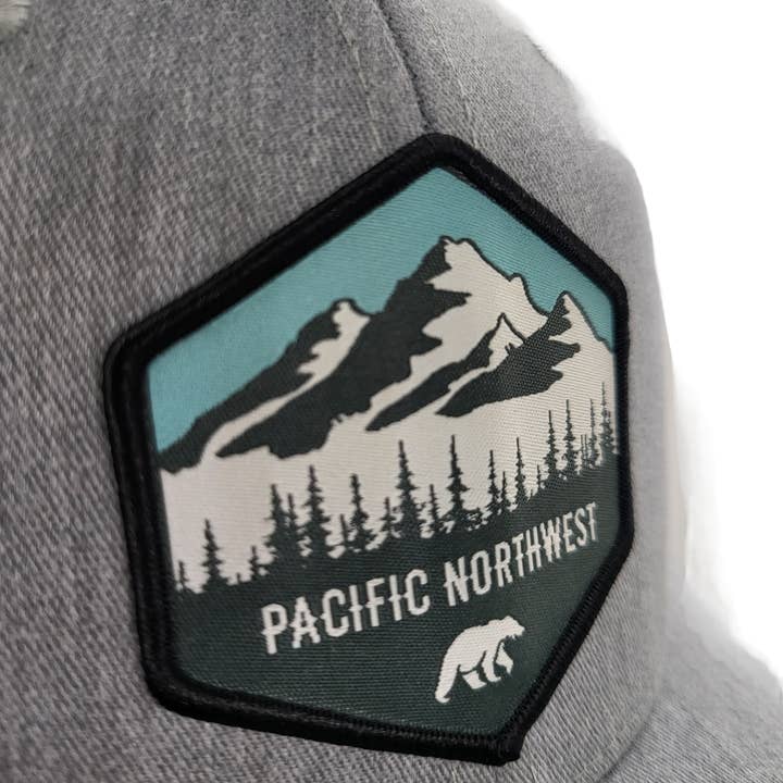 PNW Apparel - Wholesale Trucker Hat - Unisex - Pacific Northwest Trucker Hat with Patch4