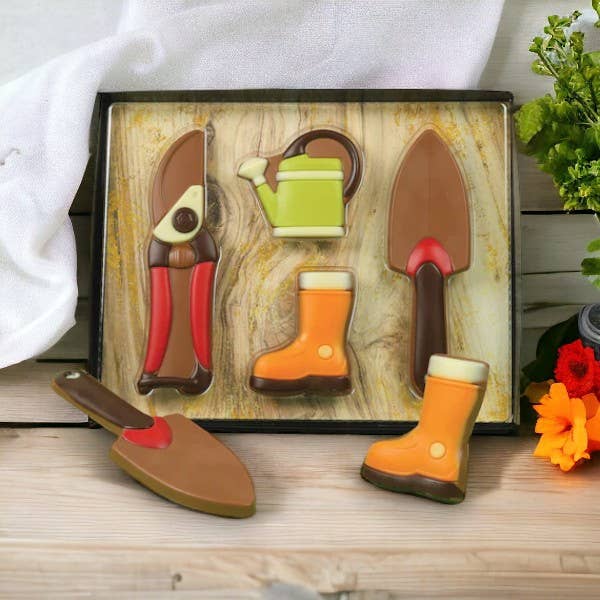 ADG Diffusion - Wholesale Chocolate - UNUSUAL SET CHOCOLATE GARDEN SET - 125g1