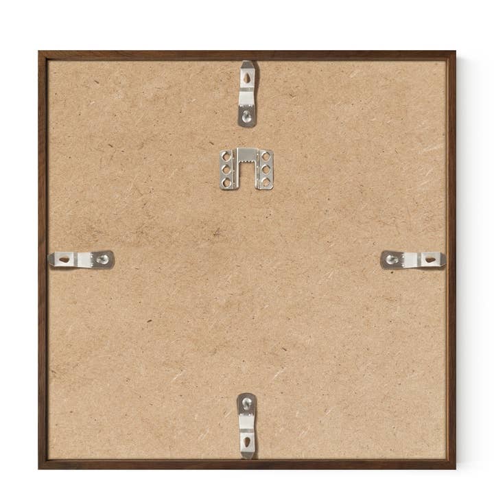 Haus and Hues - Wholesale Picture Frame - Square Walnut Oak Picture Frame