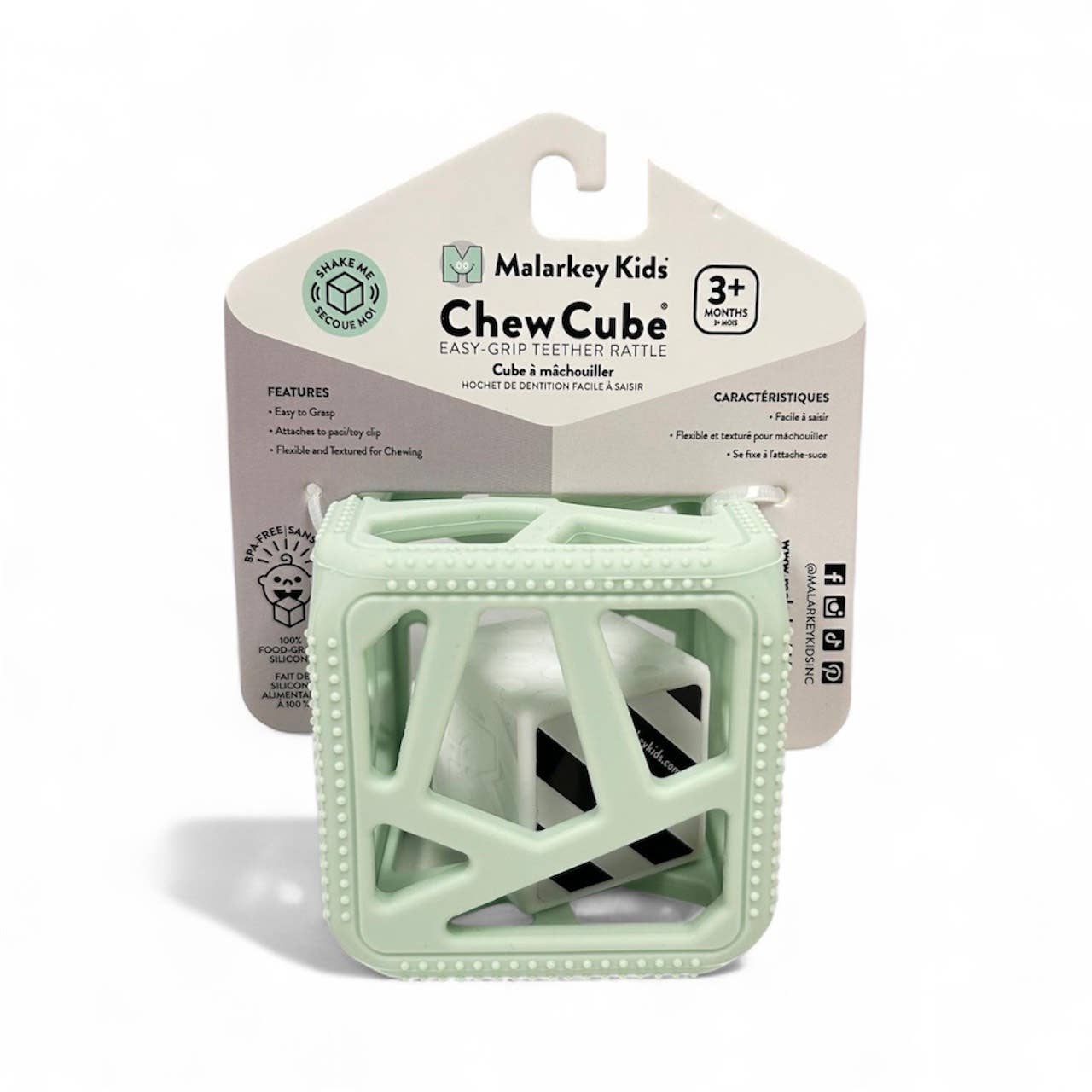 Malarkey Kids – wholesale Teether (not clip-on) – Baby – Chew Cube - Silicone Teether Rattle3