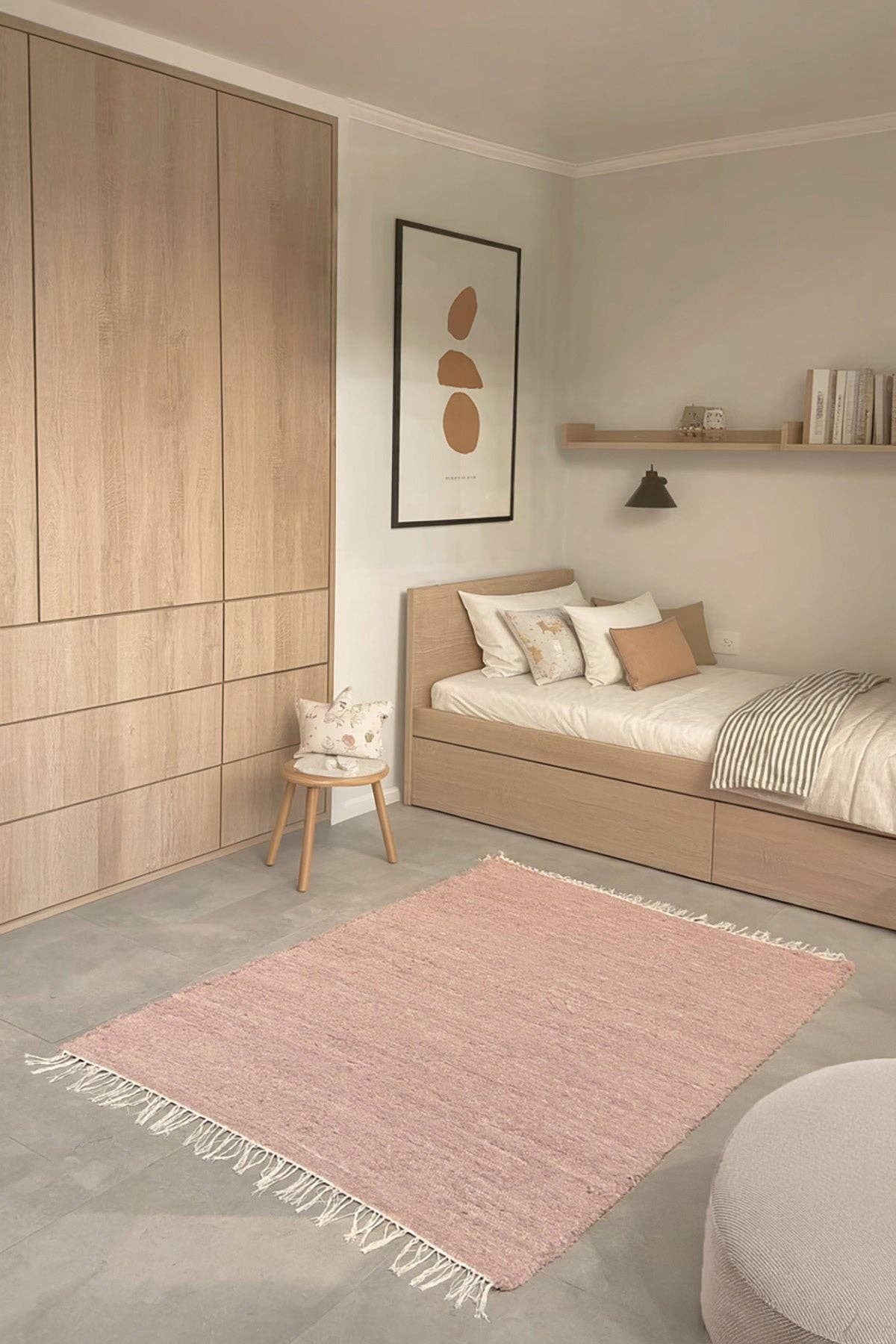 AFK Living - Wholesale Area Rug - Hand-woven recycled cotton rug AMALIA2