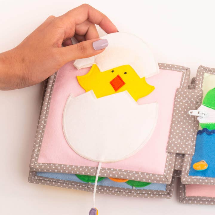 Jolly Designs GmbH - Wholesale Baby & Toddler Book (0-2) - Peek-a-Boo — 6 Page Mini Quiet Book11