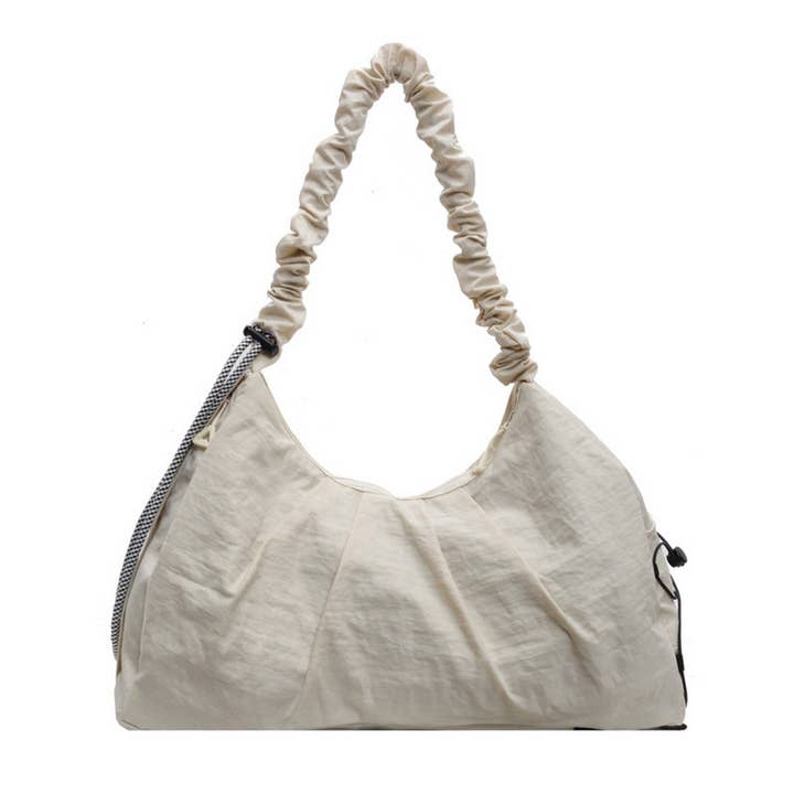 ACCITY - Wholesale Shoulder Bag - Women's - ARTISTIC SIMPLE PLEATED HANDBAG_CWAB3266