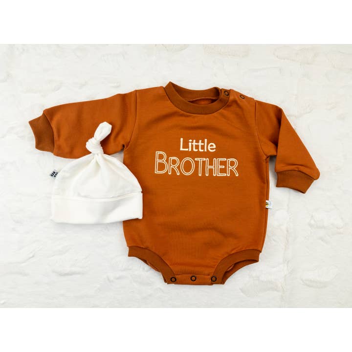 TeoBee - Wholesale Bodysuit (Non-Footed) - Baby - Custom name or text embroidered sweatshirt romper 3