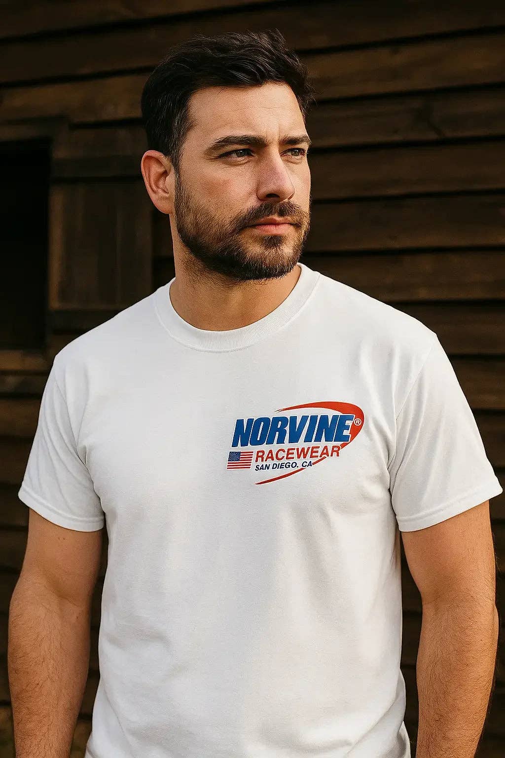 Norvine – wholesale T-shirts med screentryck – Unisex – Retro West Coast Racing3