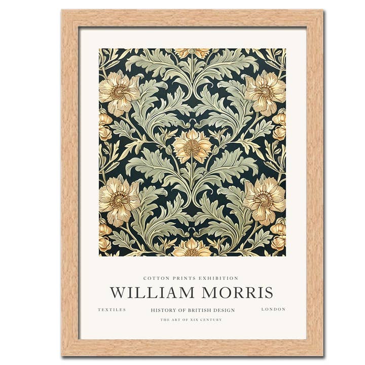 2648 William Morris 11" x 8" framed Picture. for wholesale by Gator cards