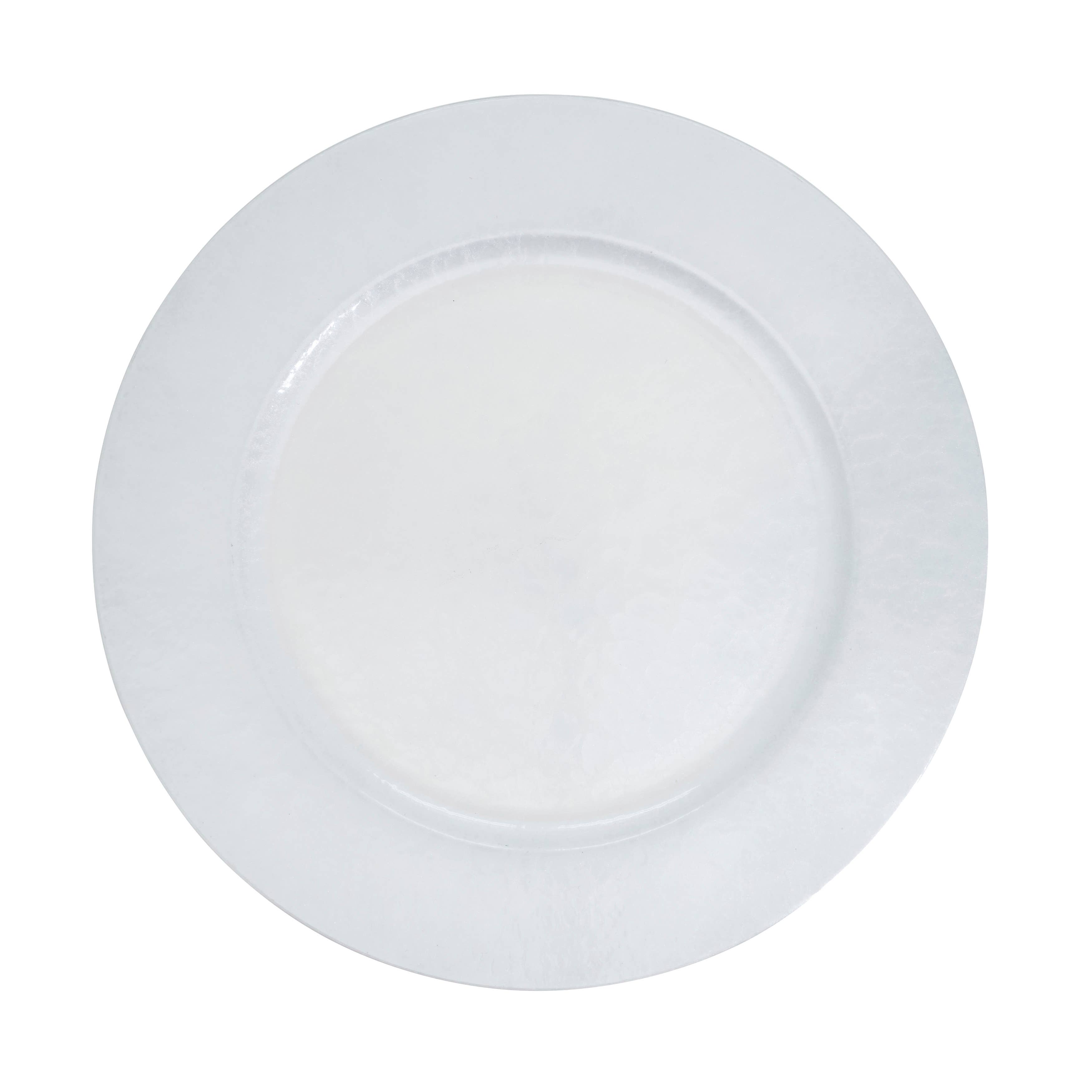 Saro Lifestyle - Wholesale Charger Plate - Soft Glow Faux Mother of Pearl Charger Plate15