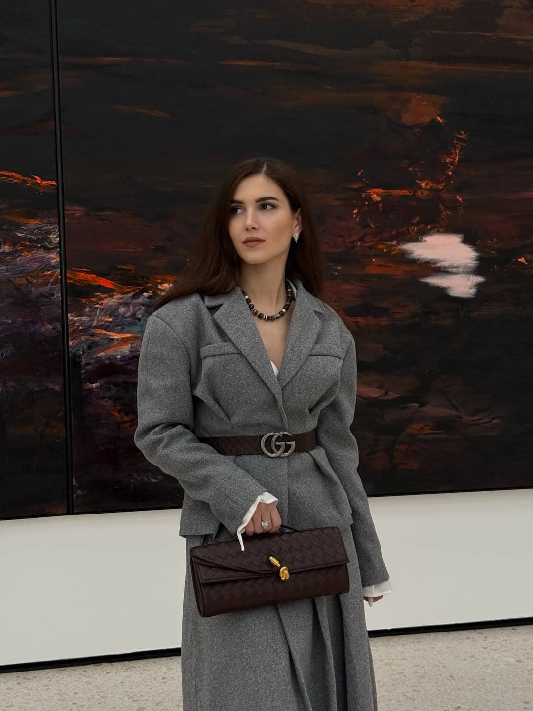 Amaré - Wholesale Beaded/Pearl Necklace - Latte Onyx & Pearl Necklace – 12mm Beaded Gemstone Jewerly3