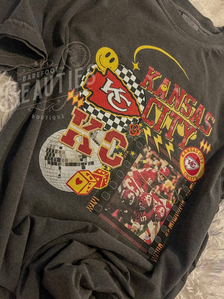 Barefoot Beauties - Wholesale Graphic Sweatshirt - Women's - How ‘Bout Them Chiefs?!2