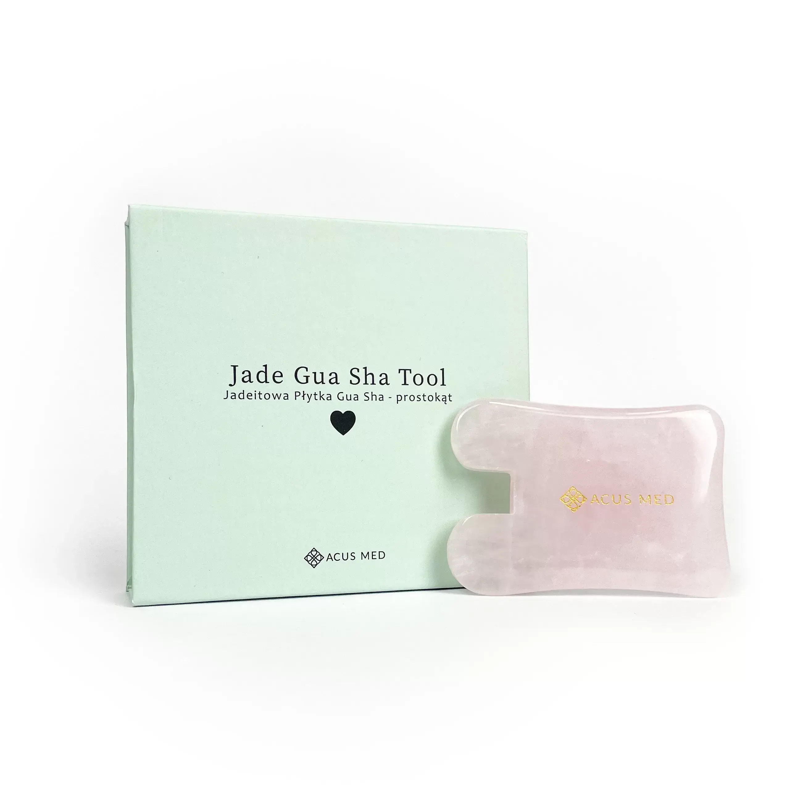 ACUS MED - Wholesale Gua Sha Tool - Gua Sha Stone | Gua Sha Tool | Rectangle - Pink0