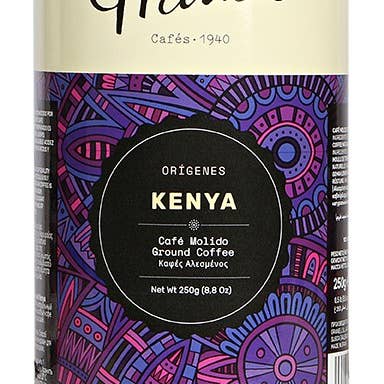 Cafes Granell – Engroshandel Malet kaffe – Kenya Gourmet Kaffe 250 g1