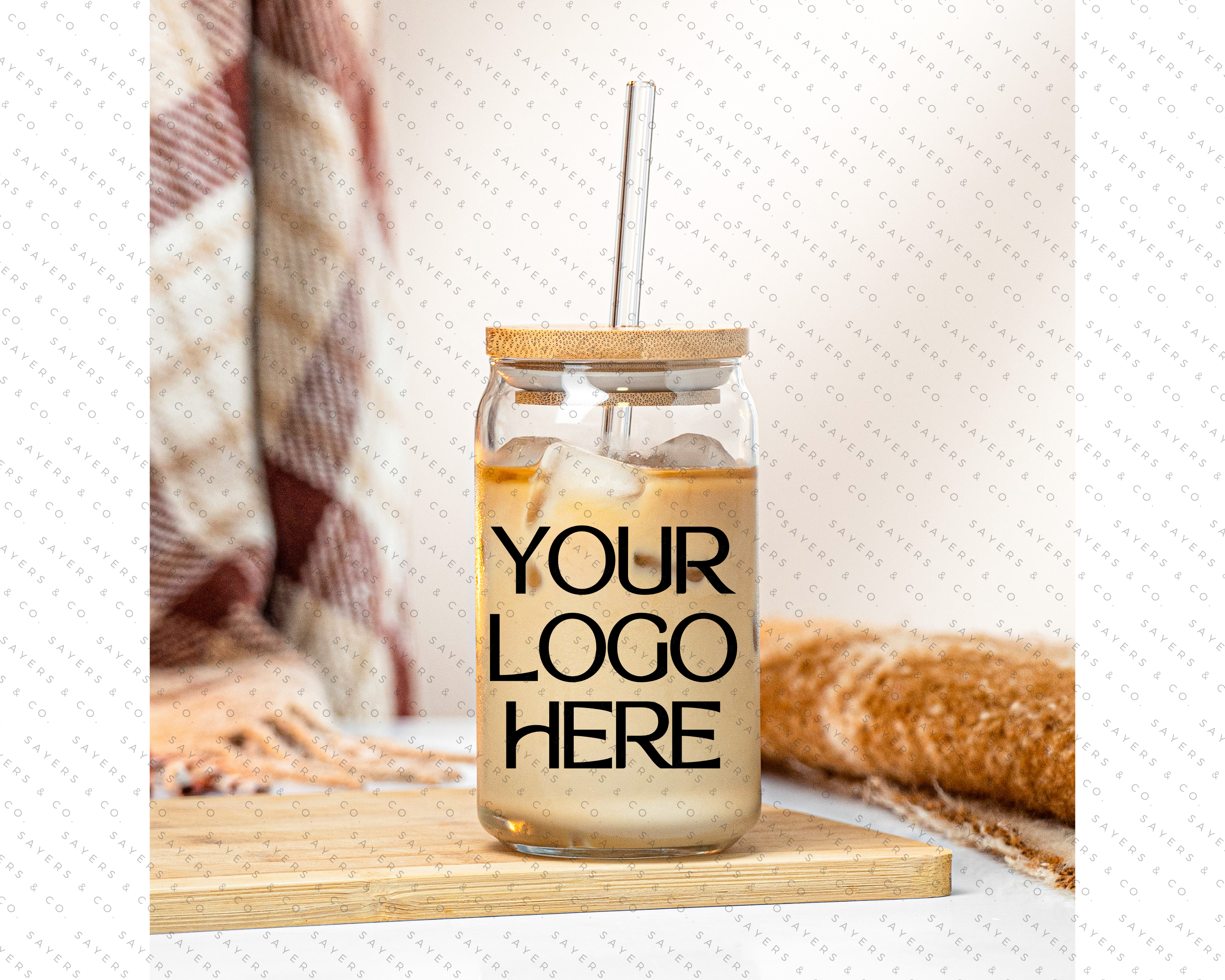 Sayers & Co. - Wholesale Drinking Glass/Cup - 16oz Glass YOUR LOGO Tumbler, Beer Glass11