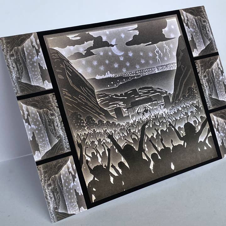 Red Rocks Amfiteater koncert notekort for engroshandel hos Daydreams and Joy