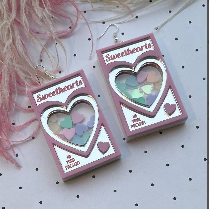 Orecchini Conversation Heart Box, San Valentino per la vendita all'ingrosso da parte di I'm Your Present