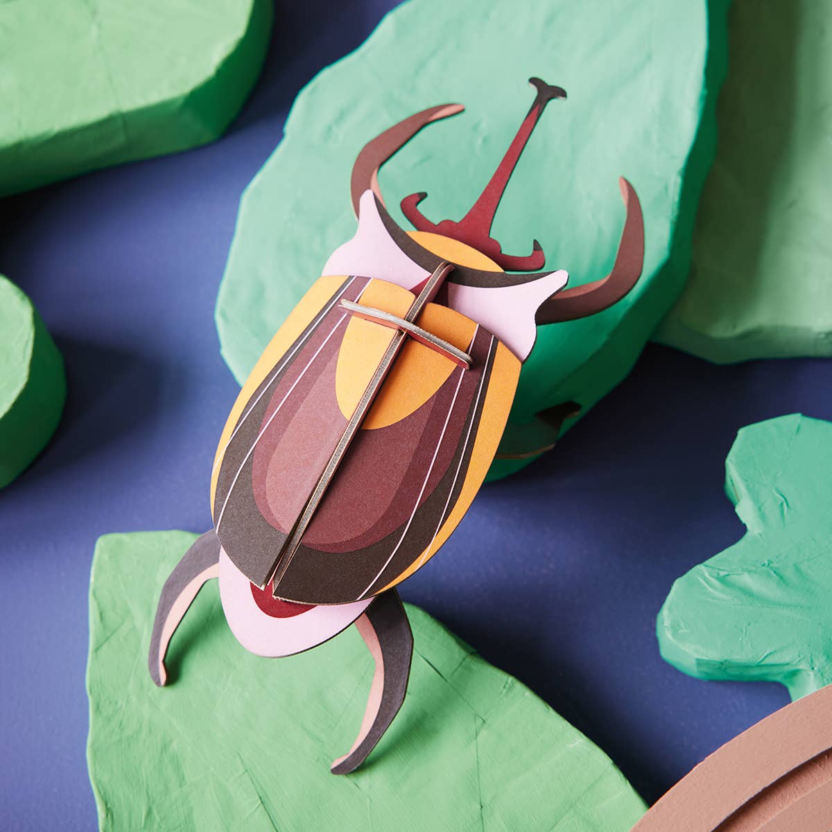 Until Pty Ltd - Wholesale Wall Accent - Studio Roof Wall Art Beetles (B7) Elephant Beetle1