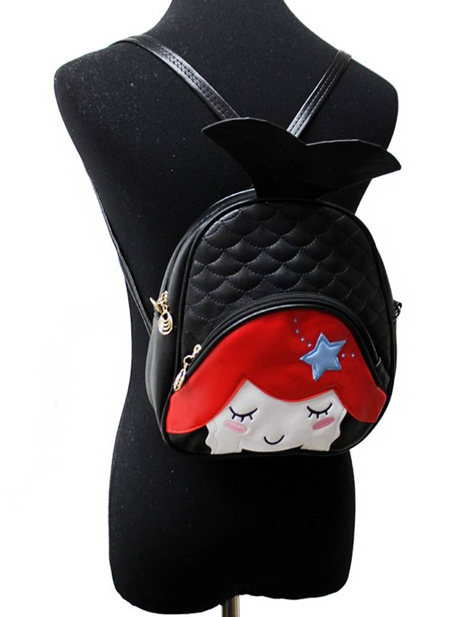 Cap Zone - Wholesale Backpack - Kids - Quilted Mini Mermaid Backpack4
