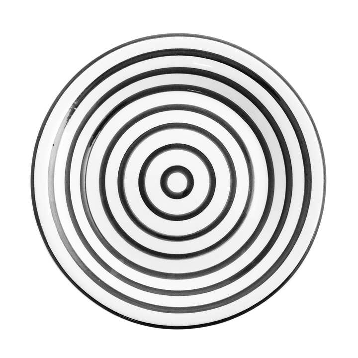 11" Dinner Plate, Black Stripe Dinner Set for wholesale by Sobremesa