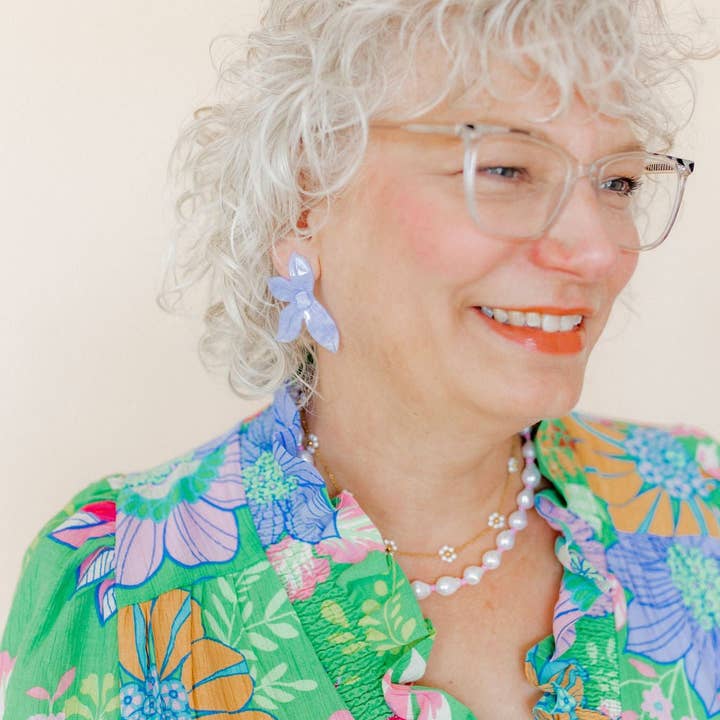 LINNY CO - Vendita all'ingrosso Collana con ciondolo/pendaglio - Collana - Gracie Fiore Perla4