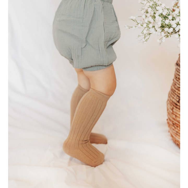 OLIVE & CRADLE - Venta al por mayor Calcetines - Niños - Calcetines acanalados de algodón1