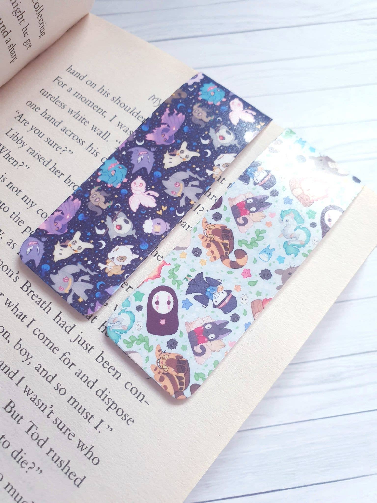 Ellesdoodlebox - Wholesale Bookmark - Ghibli Magnetic Bookmark2