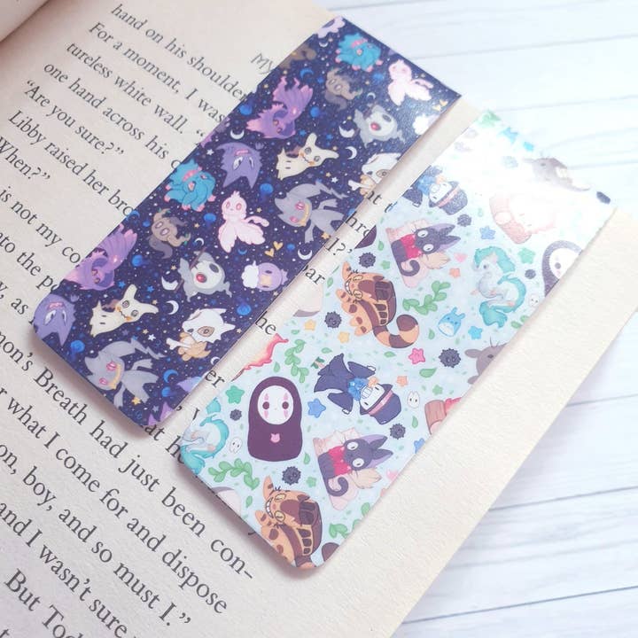 Ellesdoodlebox - Wholesale Bookmark - Ghibli Magnetic Bookmark2