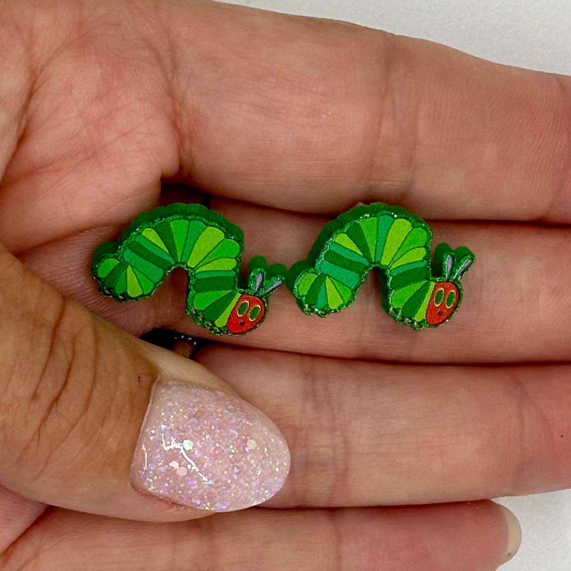 Myrickle - Vente Clous d'oreille - Boucles d'oreilles puce Chenille qui fait des trous0