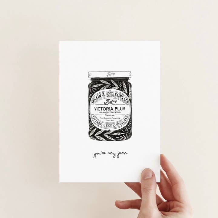 You’Re My Jam - A6 Card for wholesale by Juniper Press