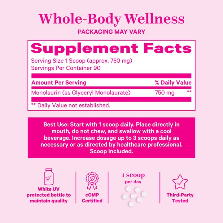 Pink Stork - Vendita all'ingrosso Vitamine/integratori orali - Monolaurina totale3