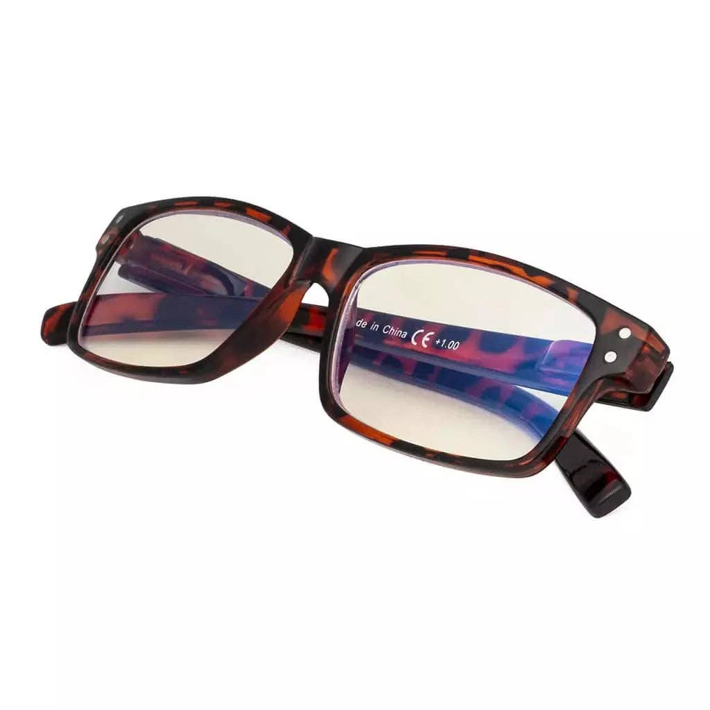 SPARE-SPECS, LLC - Wholesale Eyeglasses - Unisex - Vintage Reading Glasses with Blue Light Filter 4-UVR0323