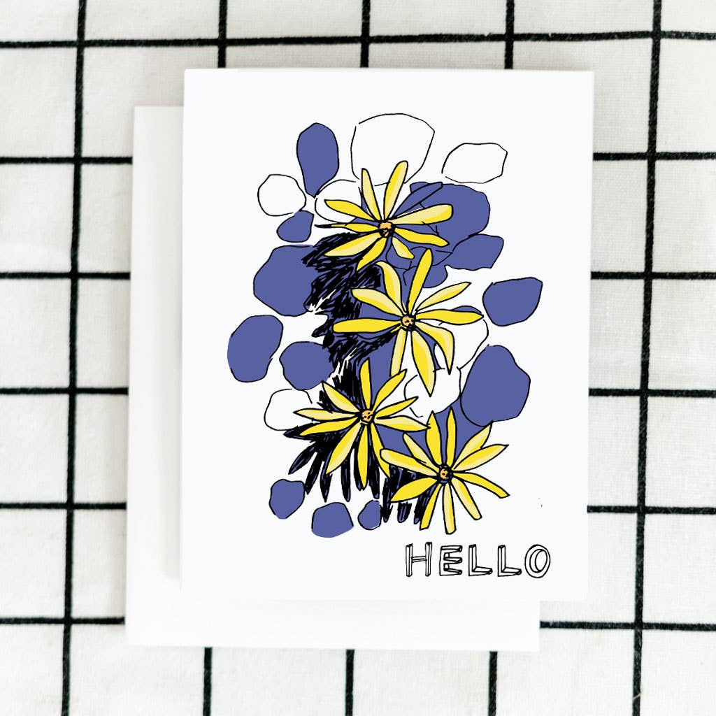 ARTJADEN - Wholesale Everyday Greeting Card - Hello Stones0