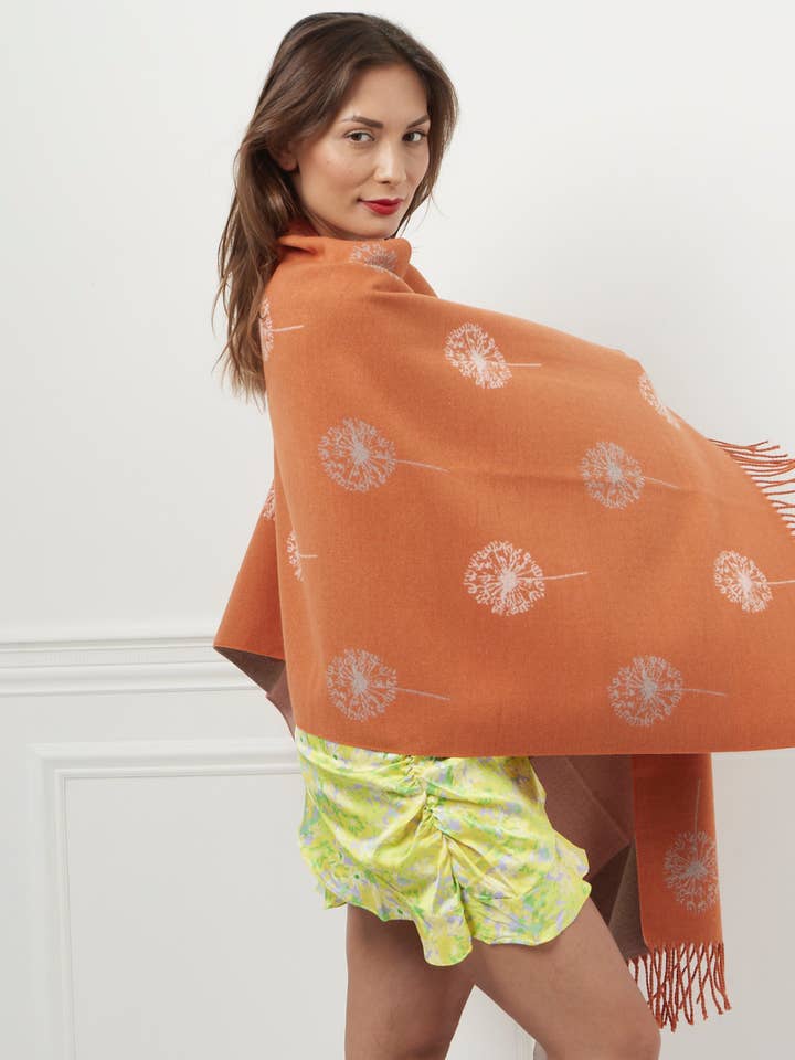 Wrap - Meghen Wrap - Orange for wholesale by Tourance