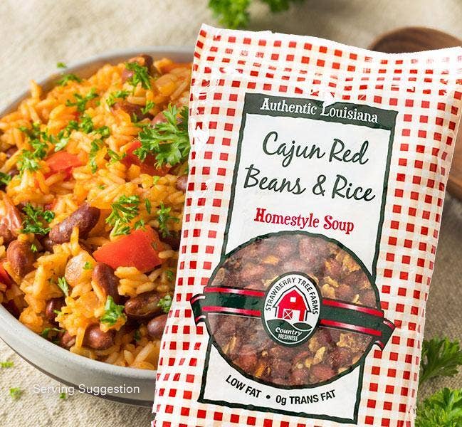 Strawberry Tree Farms - Wholesale Soup - Cajun Red Beans and Rice