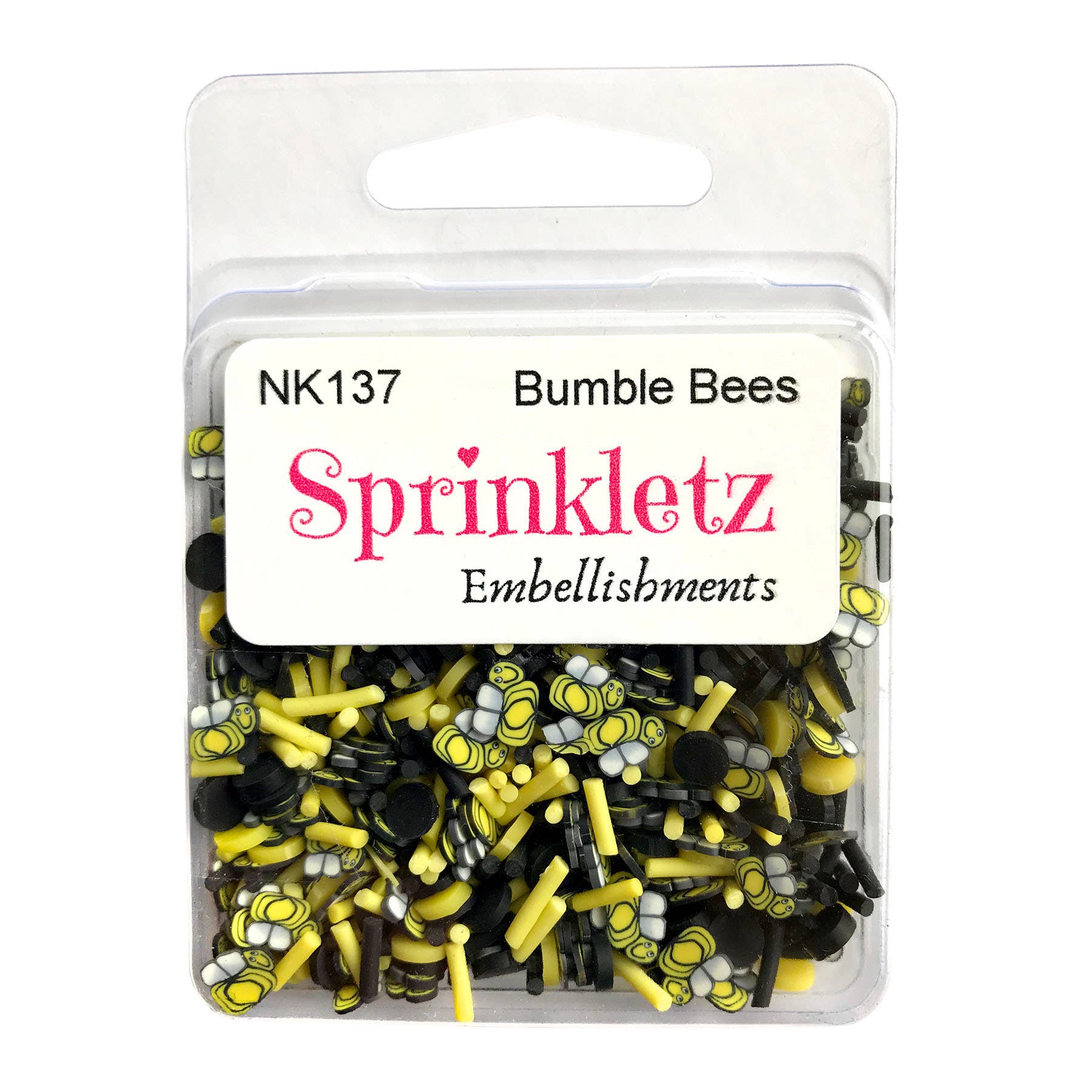 Buttons Galore & More - Wholesale Craft Supplies - Bumble Bees Polymer Clay Craft Embellishments1