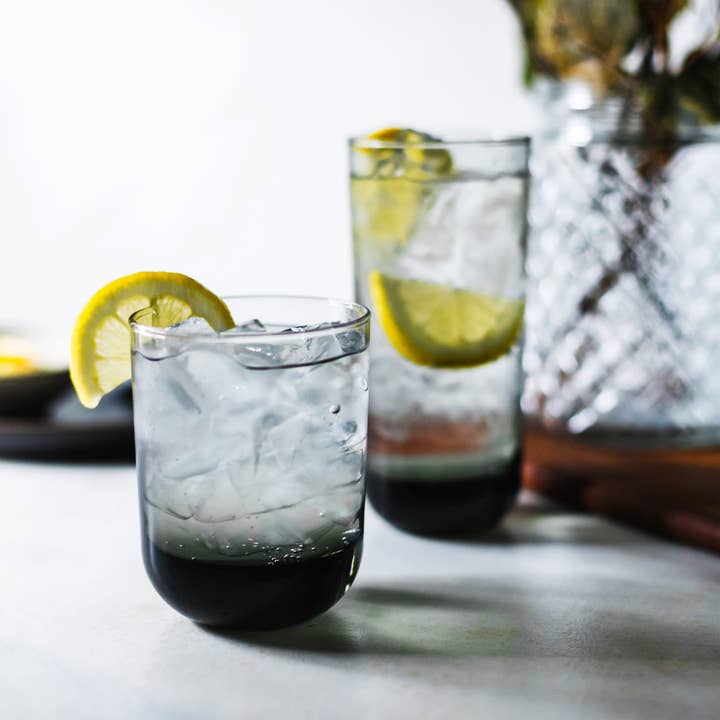 Libbey - Wholesale Cocktail/Liquor Glass - Libbey Polaris 16-Piece Tumbler and Rocks Glass Set, Smoke3