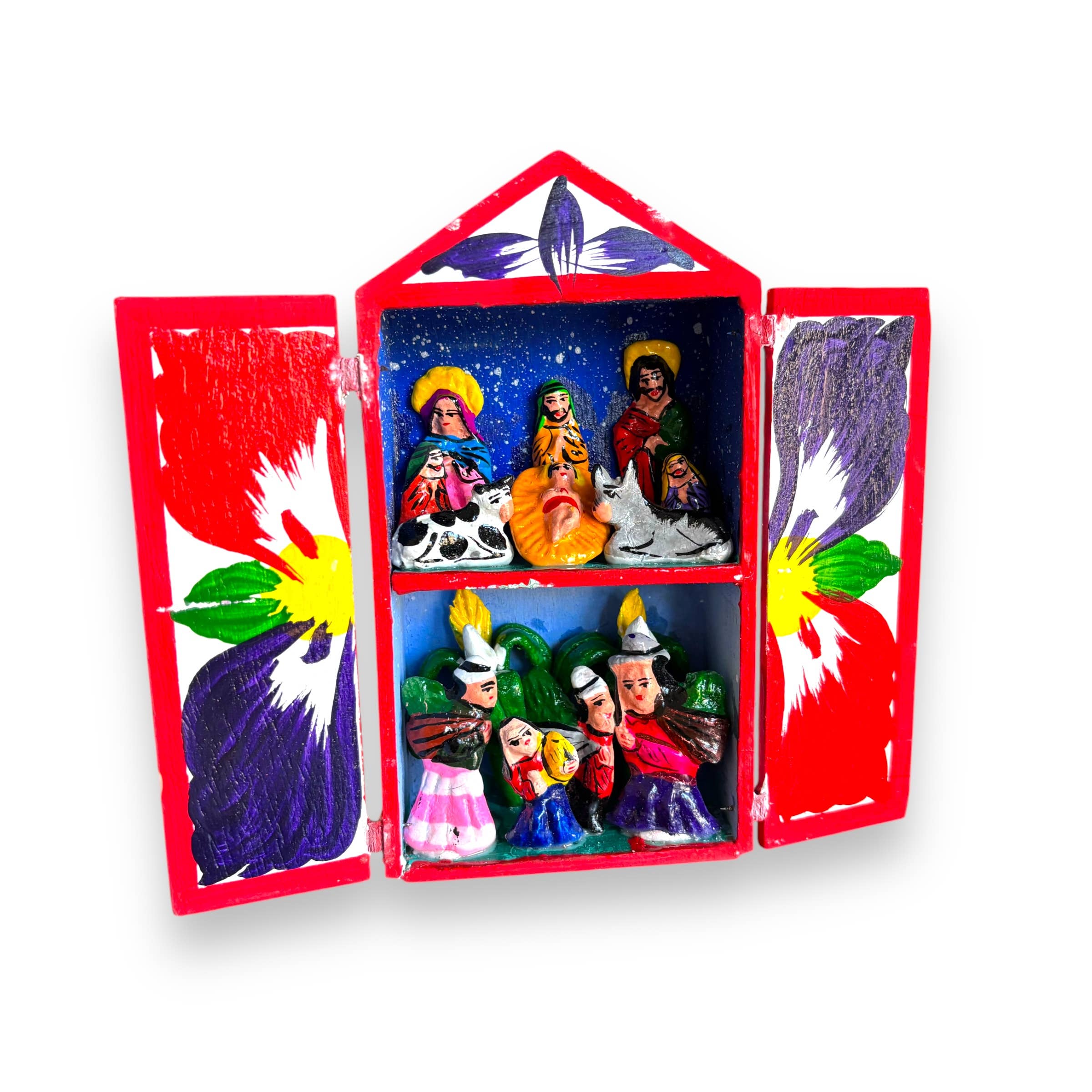 Zoe Artcrafts Corp. – wholesale Decorative figurine – Nativity Retablos Peruvian Decor, Folk Art, christmas indoor7