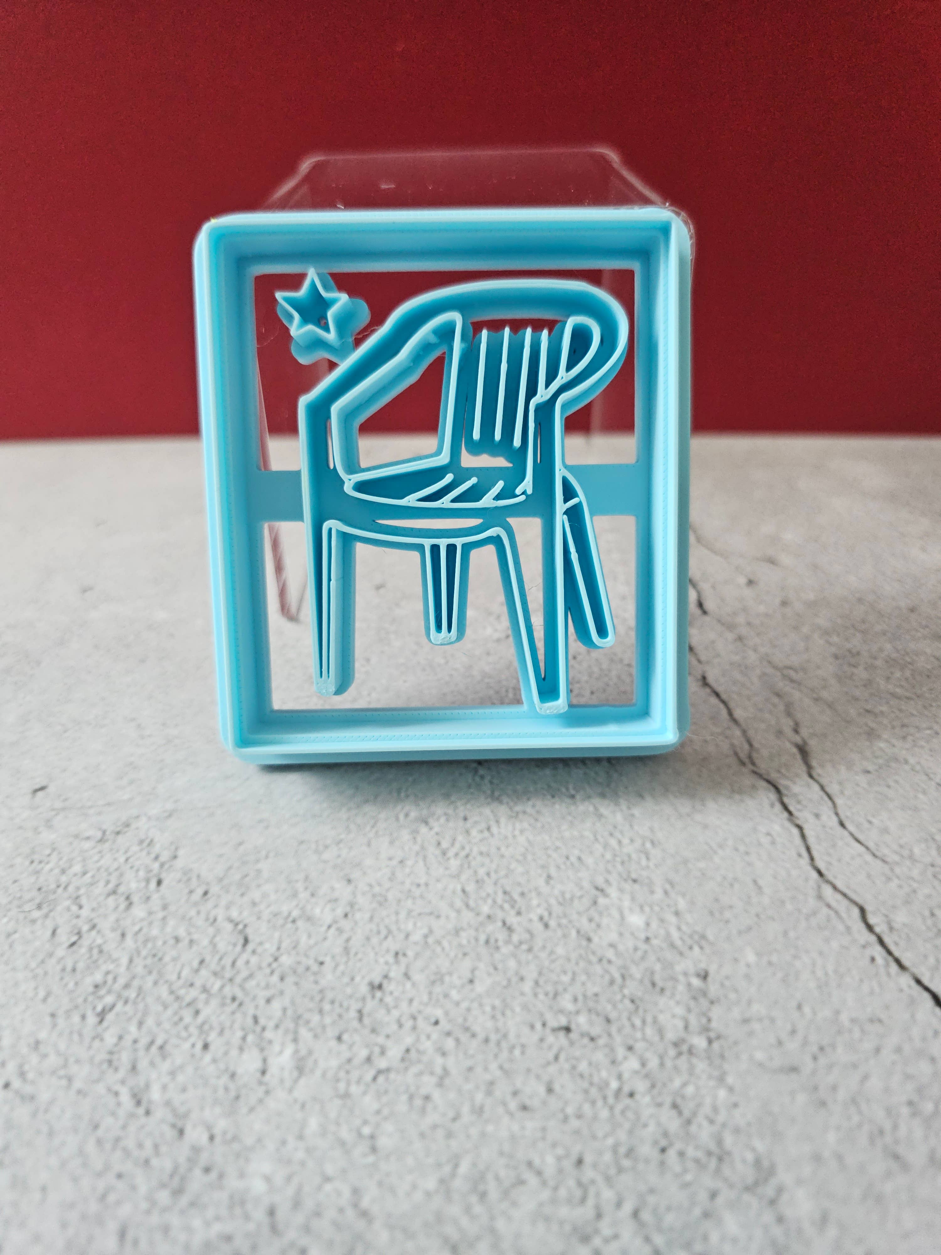 Carambola Desings - Venta al por mayor Cortapastas - Silla Bad Bunny - Serie Puerto Rico2