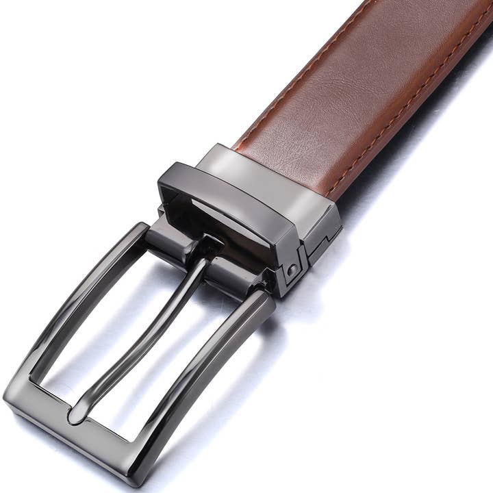 Mio Marino - Wholesale Belt - Men's - Chameleon Buckle Leather Belt6