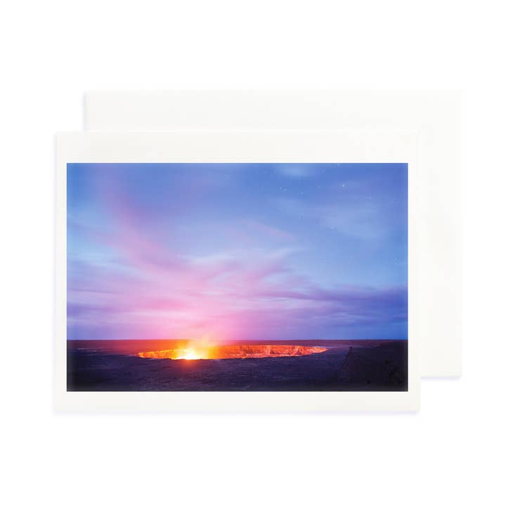 The Glow Greeting Card for wholesale by Sea Light Print Shop